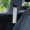 Almofadas de Ombro para Cinto de Segurança de Carro, Protetores de Cinto de Segurança de Cor Sólida de Algodão e Linho de Alta Qualidade, Almofadas de Ombro Anti-Sufocamento para Interior de Carro
