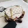 Bolsa Pequena Versátil com Estampa Retro para Mulheres 2026 Novo Estilo de Alta Qualidade para o Dia a Dia Ombro Transversal