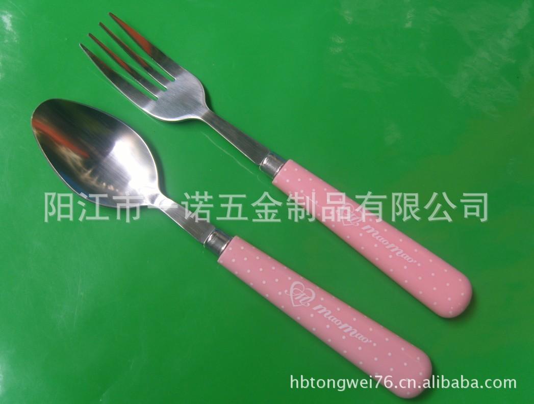 餐具塑料柄S1035658。厚度1.2MM.勺40g,长19