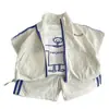 Traje de Verano para Niños de Manga Corta 2026 Nuevo Estilo Casual para Niño Bebé Combinación de Colores Veraniegos Cremallera Traje de Tres Piezas Moderno
