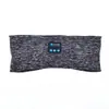 Diadema Bluetooth para música, máscara de ojos para dormir, cuerpo principal con tecla desmontable, diadema absorbente de sudor para yoga, banda para el pelo Bluetooth para correr al aire libre
