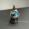 [Reloj de anillo] Reloj de dedo tiempo de viaje estilo anime casi mismo estilo hombres y mujeres mismo estilo de moda nicho retro reloj pulsera