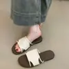 Sandalias de Moda para Mujer Chuyuji 2026 Verano Nuevo Versión Coreana Retro Minimalista Versátiles Casuales Zapatos de Punta Abierta