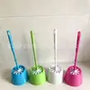 Juego de cepillo para inodoro con base, cepillo de limpieza para inodoro doméstico, herramienta para eliminar manchas, cepillo de limpieza para inodoro
