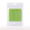 Hisopos de limpieza de nano algodón coloridos exclusivos transfronterizos con puntas pequeñas delicadas que no dañan la piel, perfectos para maquillaje, arte de uñas y limpieza detallada.