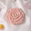 Espejo de Plástico, Espejo de Maquillaje Plegable, Espejo Portátil de Viaje, Espejo de Doble Cara abatible, Espejo Pequeño de Flor de Rosa, Espejo Mini Portátil