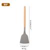 Utensilios de Cocina de Silicona, Espátula de Silicona de Grado Alimenticio, Cuchara para Sopa, Espátula para Cocinar, Utensilios de Cocina Antiadherentes, Utensilios de Cocina