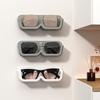 Caja de Almacenamiento de Lentes Colgante de Pared Decoración sin Perforaciones para Miopía Sol Marco de Exhibición de Pared Estante de Almacenamiento Ensanchado