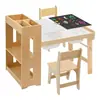 Mesa de brinquedo para crianças Estante infantil Conjunto de mesa e cadeira infantil Mesa de jogos infantil Mesa de atividades para bebês Mesa de desenho infantil