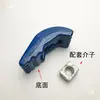 Bloque de Molde para Prensa Punzonadora M20 Forma de Arco 3/4 m16 m24 5/8 3/4 Azul Forma de Arco Placa de Presión para Prensa Punzonadora Curva