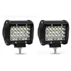 Fornecimento Direto da Fábrica Luz de Trabalho 4 Polegadas 4 Fileiras 72W Holofote Barra de Luz Led Carro Veículo Off-Road Teto Para-choque Dianteiro Holofote