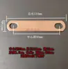 Peça de Conexão de Cobre Vermelho Conector de Bateria de Lítio Conector de Motor Terminal de Fiação para Tubo de Aquecimento Elétrico Peça de Ponte Agulha Agulha Personalizada 6m