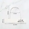 En stock al por mayor bolsa de papel asa de cuerda de mano cuerda de cuerda de papel kraft bolsa de mano bolsa de papel color cuerda de kraft cuerda de papel fabricantes