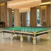 Mesa de Billar Tipo Estándar Billar Ruso Adulto Uso Doméstico Comercial Sala de Billar Modelo Nuevo Tablero de Pizarra Billar Estilo Ruso