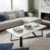 Mesa de Centro Mesa de Té Sala de Estar Hogar Moderno Sencillo Oficina Creativo Lujo Ligero Sencillo Apartamento Pequeño Mesa Lateral de Sofá Soporte para Té