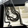 Colar Gótico Borboleta Diablo Multicamadas de Contas Feminino Europeu e Americano Retrô Doce Cool Choker Picante Corrente de Clavícula Distinta Tendência