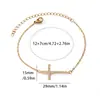 Pulsera con baño de oro de 18 quilates de estilo INS europeo y americano, nueva estrella y luna para mujer, moderna, sencilla, versátil, joyería de pulsera de estrella y luna