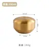 Bol de arroz de acero inoxidable de doble capa 304 estilo coreano con tapa, cuenco doméstico creativo para sopa, niños, cocina coreana, bol de kimchi