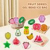 Bolsa de Hielo con Perlas de PVC Personalizada de Mern Factory, Bolsa de Hielo con Perlas Absorbentes Fluido, Bolsa Doble Uso Caliente y Frío, Varios Dibujos Animados