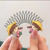 Nuevo artefacto de peinado despeinado de moda para niños Peine para el cabello Lala para niña Dibujos animados Lindo peine para insertar en la nuca Tarjeta para recogido de niña