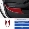 Adecuado para 13-16 Kia Zunkai K7 panel de puerta delantera de fibra de carbono pegatinas decorativas accesorios de modificación interior