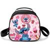 Bolsa de almuerzo Stitch, bolsa de almuerzo, bolsa de aislamiento, bolsa de almuerzo Stitch, bolsa de comida para niños, bolsa de comida con aislamiento de papel de aluminio para estudiantes