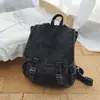 Mochila de Moda Tendência Verão 2026 Bolsa Escolar para Estudante Cor Sólida Bolsa para Ciclismo Caminhada Bolsa de Viagem Lazer