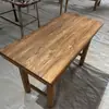 Mesa de Chá Sólida de Madeira de Ulmeiro Antiga, Mesa de Chá Estilo Chinês Retrô, Mesa de Jantar Longa, Tampo de Mesa para Uso Doméstico, Balcão de Bar, Mesa Longa, Mesa e Cadeira