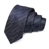 Bestseller transfronterizo, corbata estrecha para hombre de 6 cm, corbata de rayas casual, corbata para hombre hecha a medida, al por mayor en stock, muestra disponible en 7 días