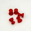 Cuentas sueltas de pintura acrílica para niños, divertidas y creativas, con tornillos, para hacer tú mismo, joyería hecha a mano, cadena para teléfono móvil, accesorios para colgar en bolsos