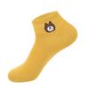 Nuevos calcetines cortos japoneses de tubo corto para mujer, calcetines náuticos de primavera y verano, calcetines bajos de algodón, fabricantes al por mayor de una generación de cabello