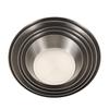 Plato de acero inoxidable 304 estilo coreano, ideal para el hogar, para salsas, salsas de barbacoa, condimentos, encurtidos y aperitivos.