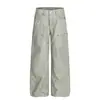 Jeans de Trabajo Americanos Retro Salpicados Leñador para Hombre y Mujer, Nuevo Diseño Moderno High Street, Pantalones Largos Holgados Vintage