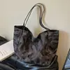 Comércio Exterior Transfronteiriço Nova Bolsa Grande Moda Lona Camuflada Bolsa de Trabalho Grande Capacidade Casual Bolsa de Ombro Sob o Braço Bolsa Feminina
