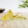 Nova Régua Caneta de Esmalte Colorido para Caligrafia Chinesa e Pintura Tradicional Chinesa Peso de Papel Régua Suporte Criativo para Pincéis Porta-Canetas Ornamentos de Escritório