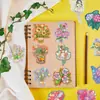 50 Pegatinas de Película de Hada Flor Estrella de Dibujos Animados Transfronterizas para Graffiti para Decorar Guitarra Cuaderno Maleta DIY Impermeables