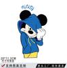 Pegatinas de Transferencia de Calor de Dibujos Animados al por Mayor Transferencia de Calor Mickey Mouse Accesorios para Ropa Patrón de Impresión Fábrica de Tinta Blanca Koss
