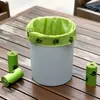 Mini Bolsas de Basura, Bolsas Pequeñas de Basura para Escritorio, Bolsas de Basura para Escritorio, Bolsas de Basura para Dormitorio, Bolsas de Basura para Coche de Estudiante, Bolsas para Recoger Excrementos