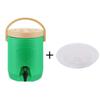Barril de Acero Inoxidable para Té de Leche Barril Aislado de Doble Capa Barril de Gran Capacidad para Tienda de Té de Leche Barril de Plástico para Jugo Leche de Soya Bebida Barril para Té de Hierbas