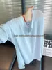 Top fino de manga larga calado estilo coreano para hombre y mujer, casual de otoño, transpirable, corte holgado, top de moda casual elegante y versátil
