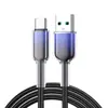 Linha de Dados Typec Carregamento Super Rápido 120W Transfronteiriça Aplicável ao Apple 15/16 Huawei Glory 6A Linha de Carregador Rápido