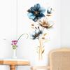 PH-QT670 simulação transfronteiriça tridimensional relevo textura flores quarto das crianças decoração de casa adesivos de parede auto-adesivo
