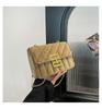 Bolso Mensajero Transfronterizo de Moda Simple Niche Casual Retro Bolso Cuadrado Pequeño para Mujer 2025 Nuevo Bolso de Hombro Simple Casual