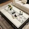 Mantel individual retro estilo americano, que irradia un ambiente lujoso y sofisticado, impermeable, resistente al aceite y al calor, adecuado para mesas de comedor