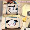 Bolsa Cosmética de Cachorro Bordado Estilo Ins Bolsa de Almacenamiento Desmontable Gran Capacidad Portátil Viaje Neceser Cuatro en Uno