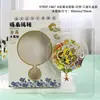 Ímãs de geladeira Rizhao com fontes metálicas, lembranças de viagem, produtos culturais e criativos da moda, presentes no atacado