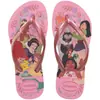 Chinelos Havaianas (infantil) Princesas Slim Kids 29/0 Rosa