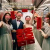 Accesorios para Juegos de Boda Fotografía Creativa de Boda Novia Liderando Bloqueo de Puerta Danza del Dragón Suministros para la Decoración de la Habitación de Boda Bata de Mañana Xiuhe