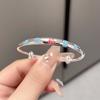 Pulsera infantil plata pura 9999 plata de ley Pulsera infantil nicho maciza alta calidad mediana niños Niños Niñas pulsera para bebé