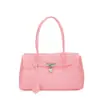 Bolsa de Ombro de Gelatina Elegante Estilosa Fresca Casual para o Dia a Dia Grande Capacidade com Fecho de Fivela Bolsas de Ombro Tendência Diária